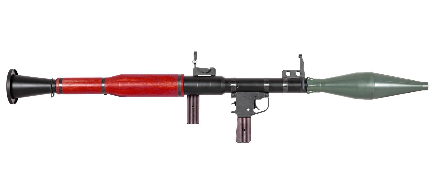 RPG7 Propelled Grenade Launcher Airsoft Wooden Handguart