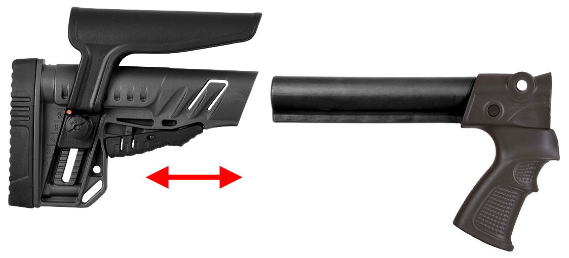 GERMANTAC Commercial stock tube in OD for Shotguns