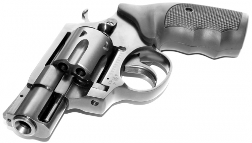 STEEL COP 2'' Barrel Full Steel Revolver 9mmR Blank