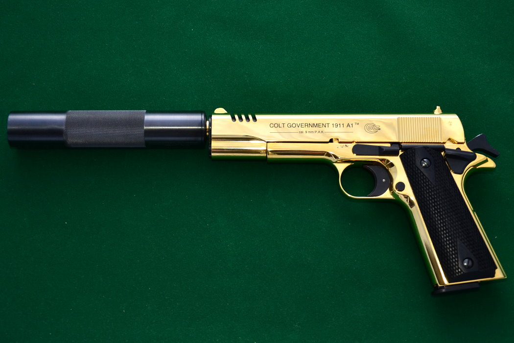Silencer for PK380, COLT 1911, Zoraki 9mm P.A.K.