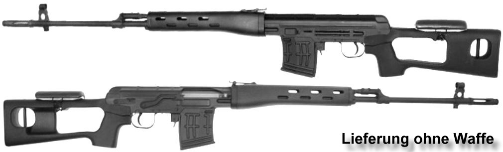 Stock for SVD Vimpel Dragunov BLACK