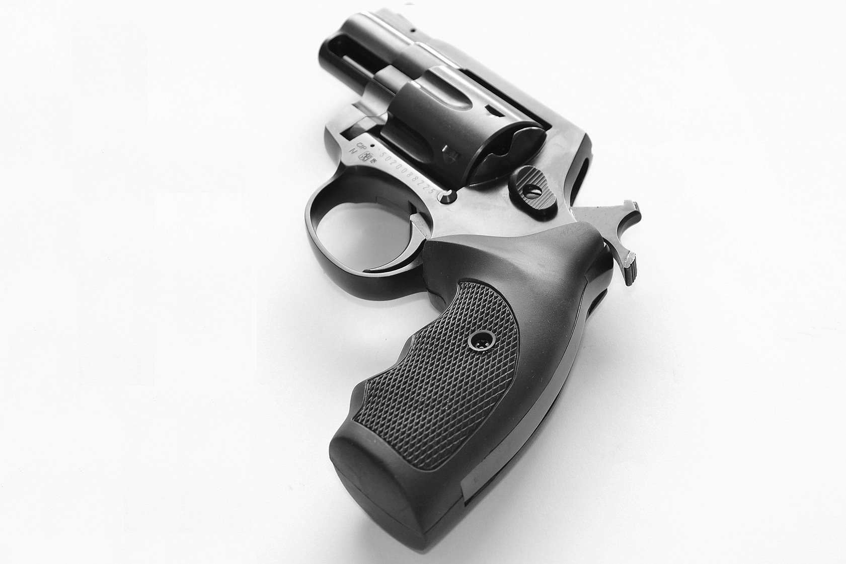 STEEL COP 2'' Barrel Full Steel Revolver 9mmR Blank