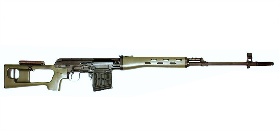 Vimpel SVD GasBlowBack 6mm Airsoft, OLIV, GBB