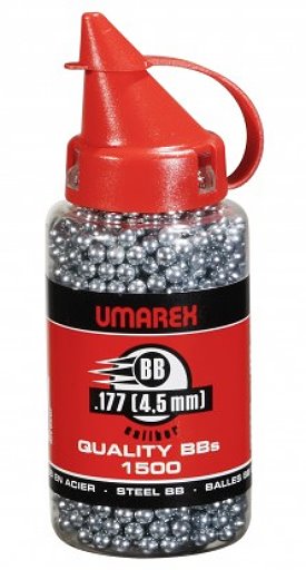 Heavy Steel BBs 4,5mm for Airguns 1500 Pieces