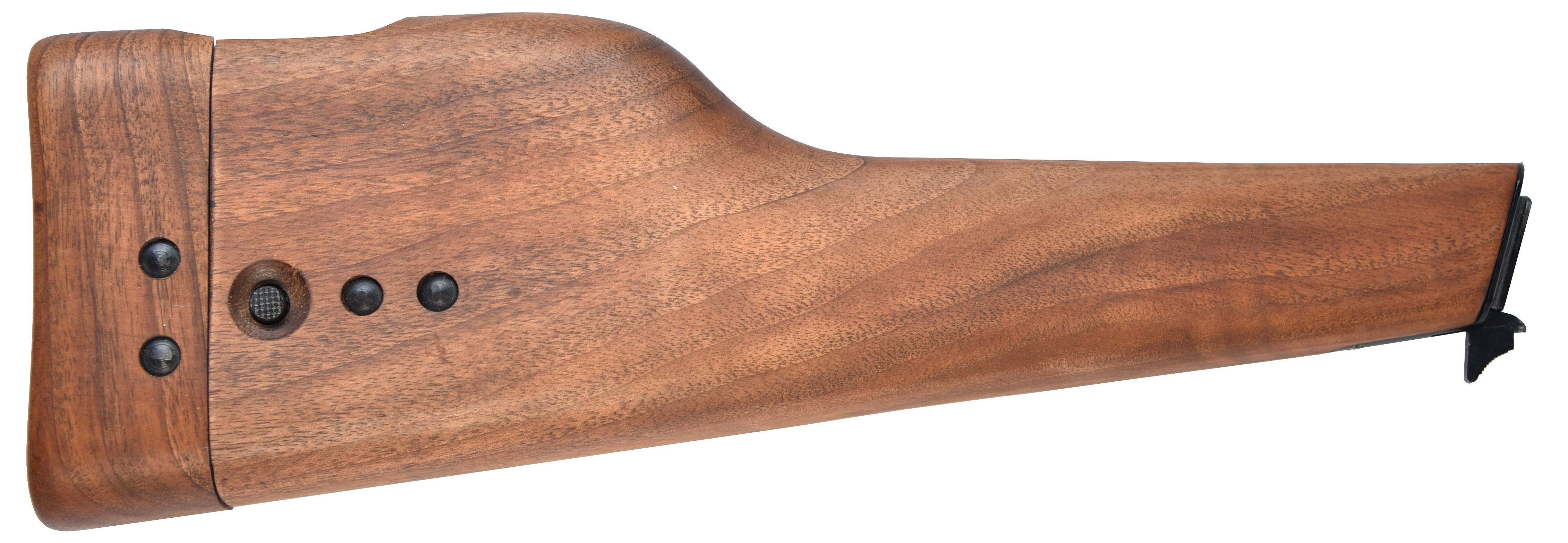 Wooden Shoulder Stock for INGLIS FH HP Browning pistol