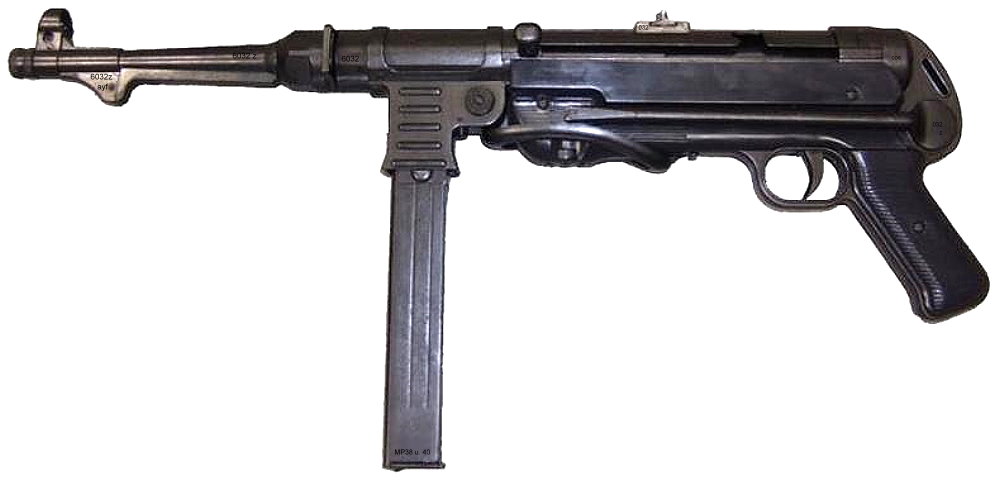 WH MP40 model gun OLD LOOK Battlefield