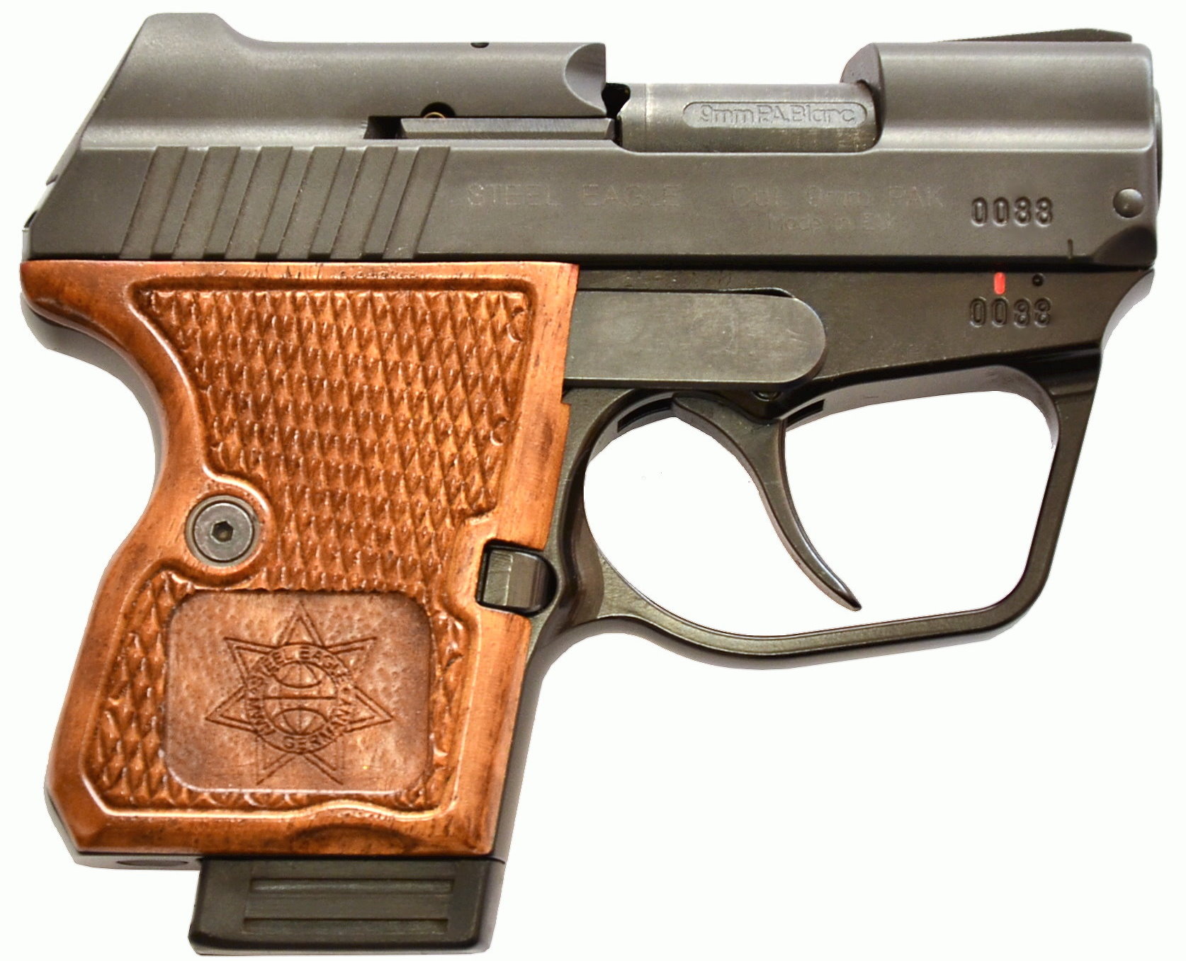 Wooden Grip plates for STEEL EAGLE