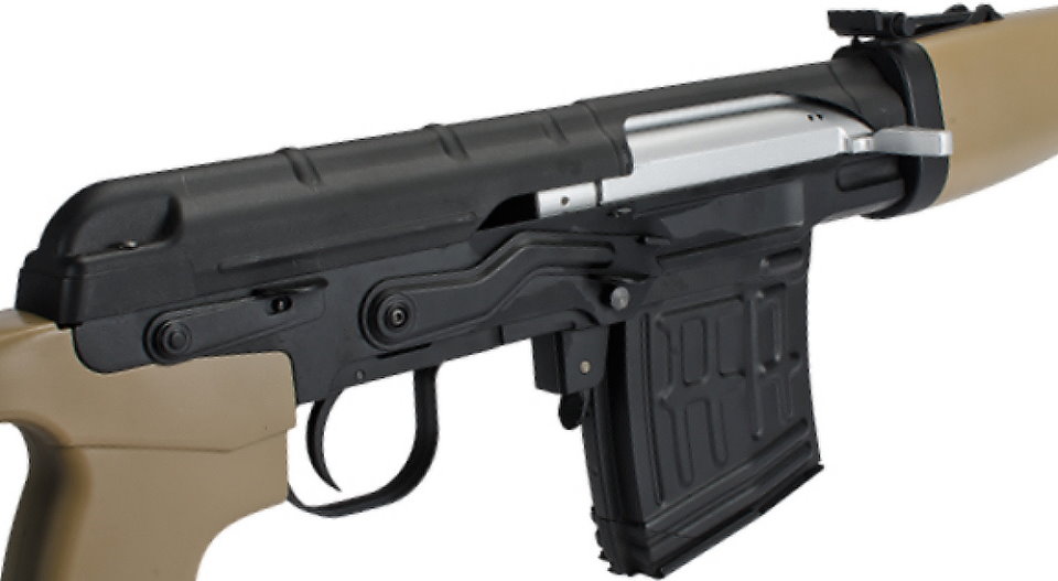 Vimpel SVD GasBlowBack 6mm Airsoft, TAN, GBB