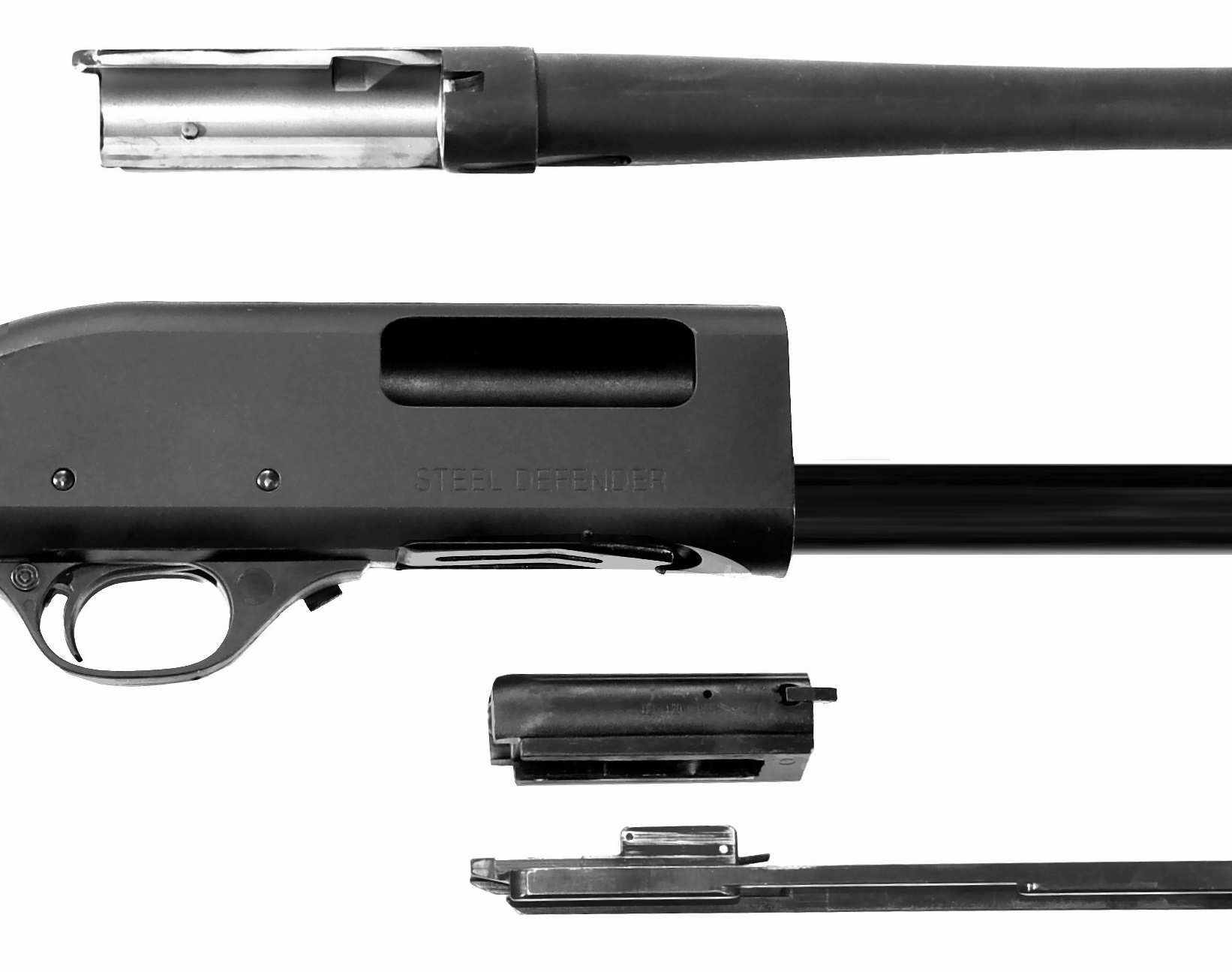 STEEL DEFENDER POLICE-II .68 CO2 Paintball & Home Defense + CASE