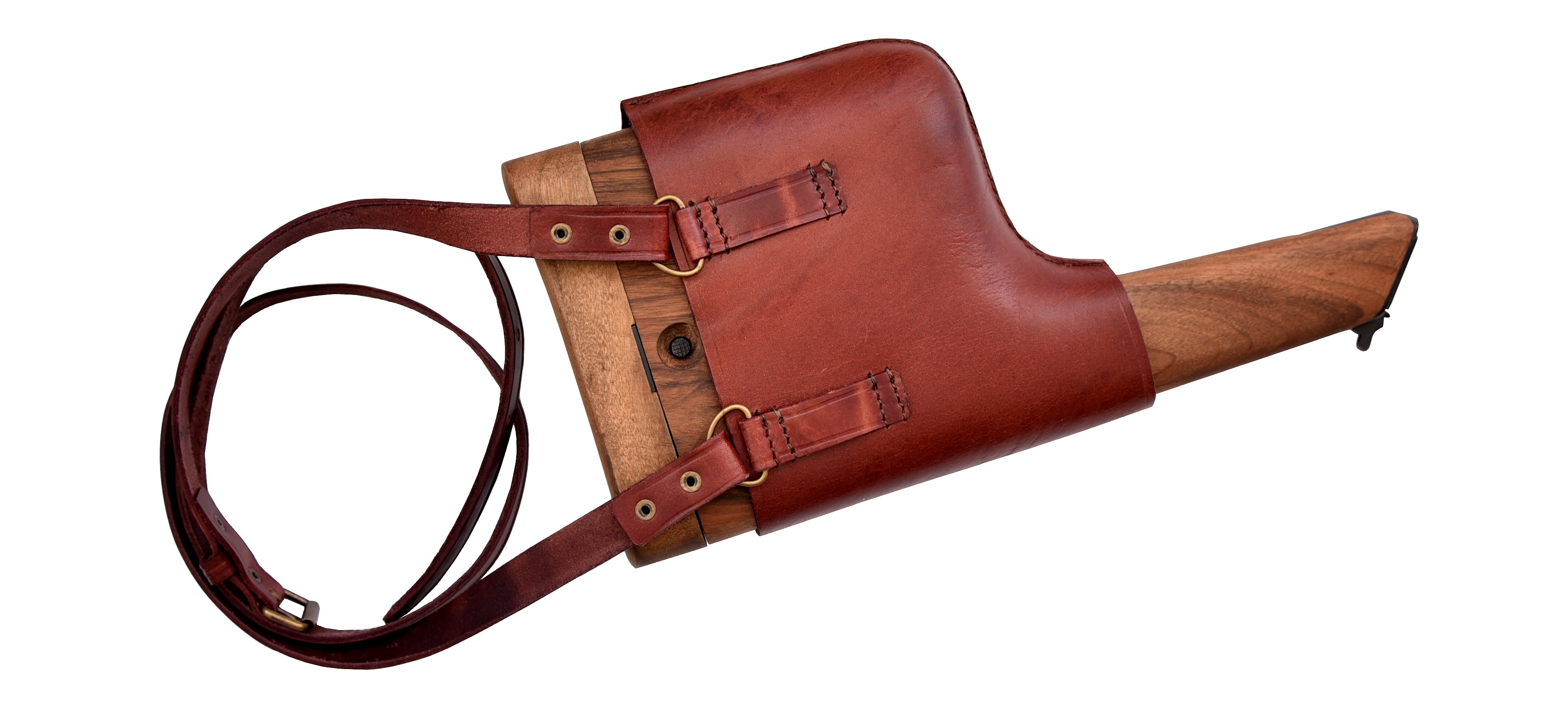 Shoulder Stock Holster with Harrness for Mauser C96 & M712 with 20rd Magazine