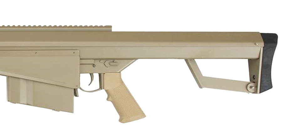 M82A1 CQB SNIPER TAN 6mm S-AEG with scope