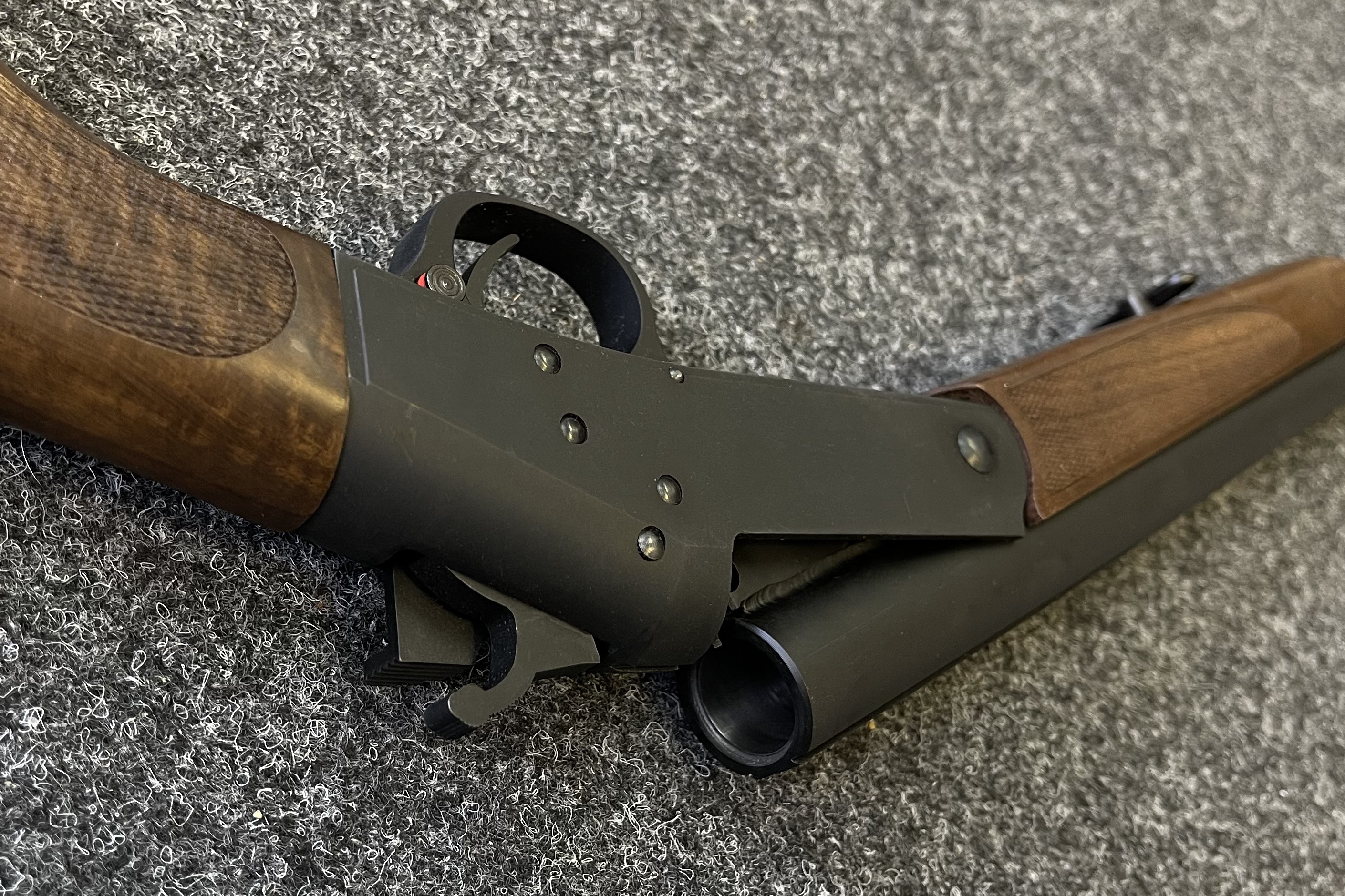 FULL STEEL One Shot Attack OSA RIFLE .68 Shells Ejection PAINTBALL RAM Shotguns