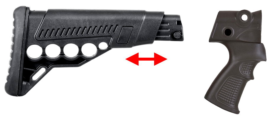 GERMANTAC Griff in TAN für Shotguns