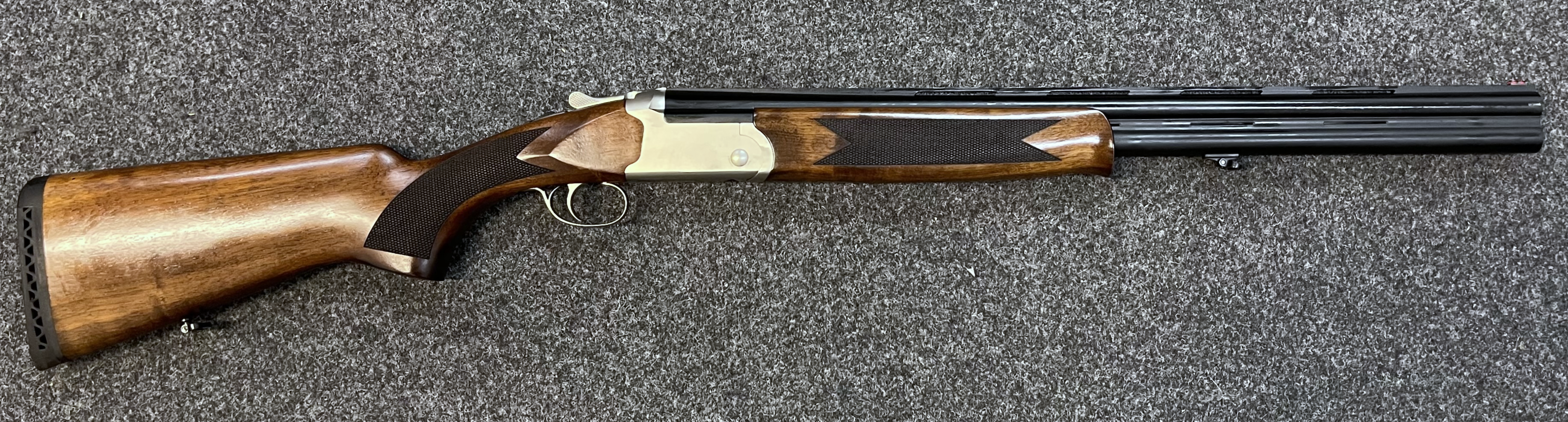 STEEL HUNTER .68 Heimverteidigung Pepperball / Paintball Bockdoppelflinte STAINLESS mit KOFFER