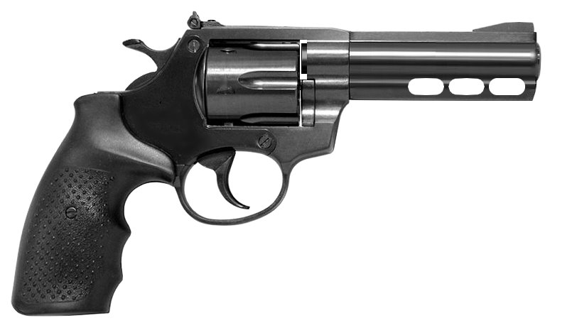 STEEL DOG 4'' DUTY TAC Revolver .209 Primers Blank