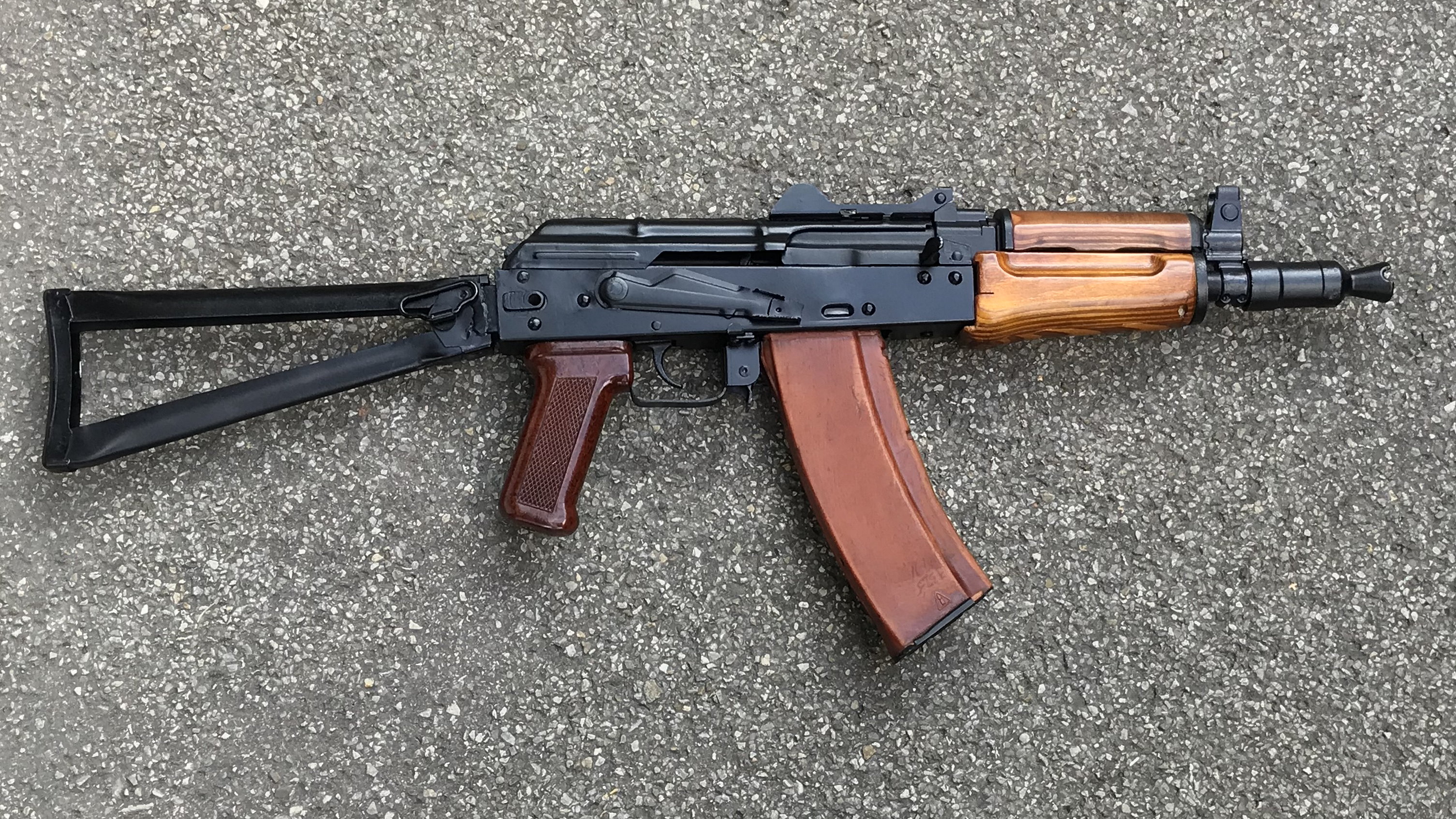 AK74-SU AKSU CO2 4,5mm Yunker  AIRGUN