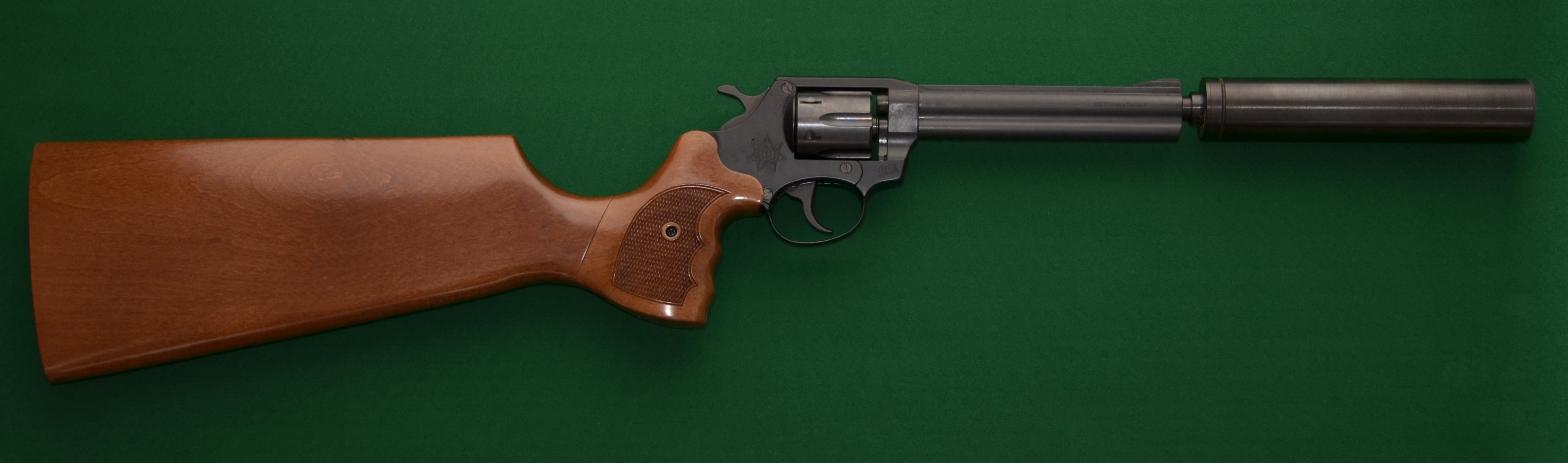 Holzschaft für STEEL COP & DOG Revolver