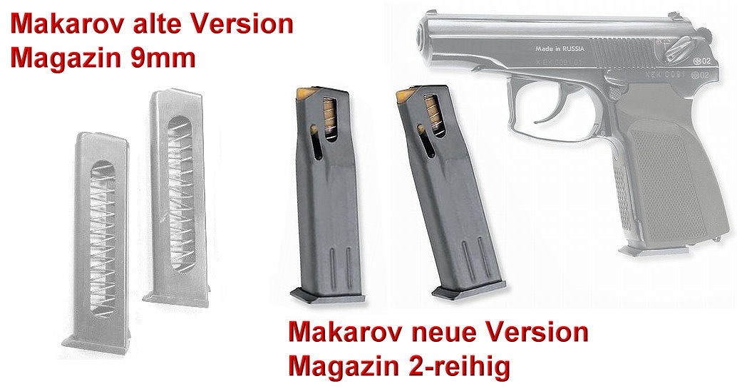 Magazine for Makarov PMM 9mm Baikal IZH 9mm PMM