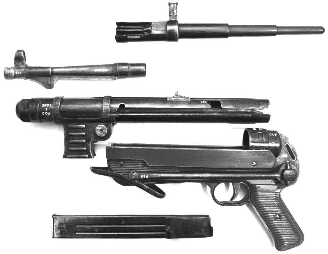 WH MP40 model gun OLD LOOK Battlefield