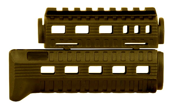 GERMANTAC R.I.S. Handguard OD-Green  for AKSU AK74SU