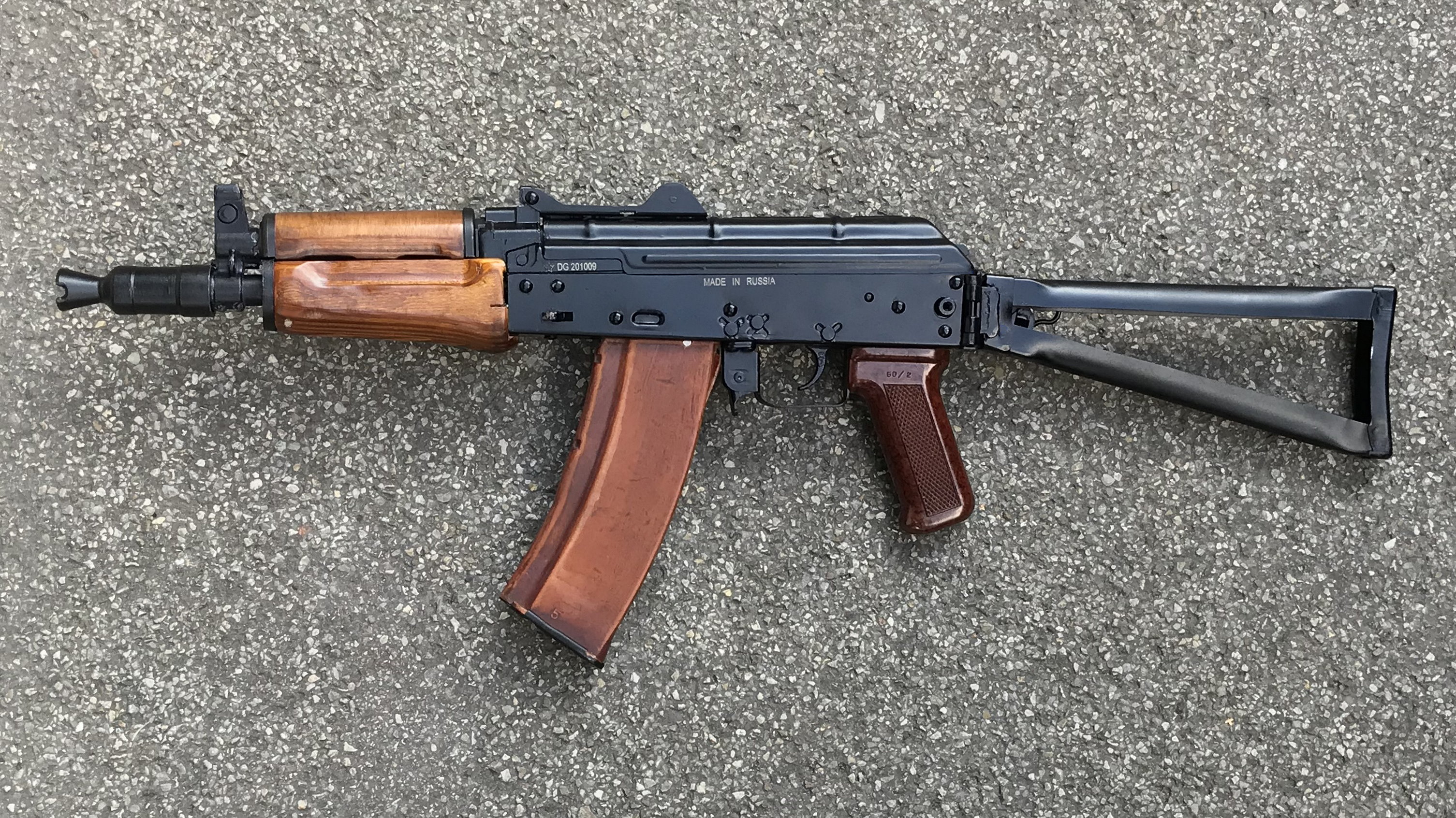 AK74-SU AKSU CO2 4,5mm Yunker  AIRGUN