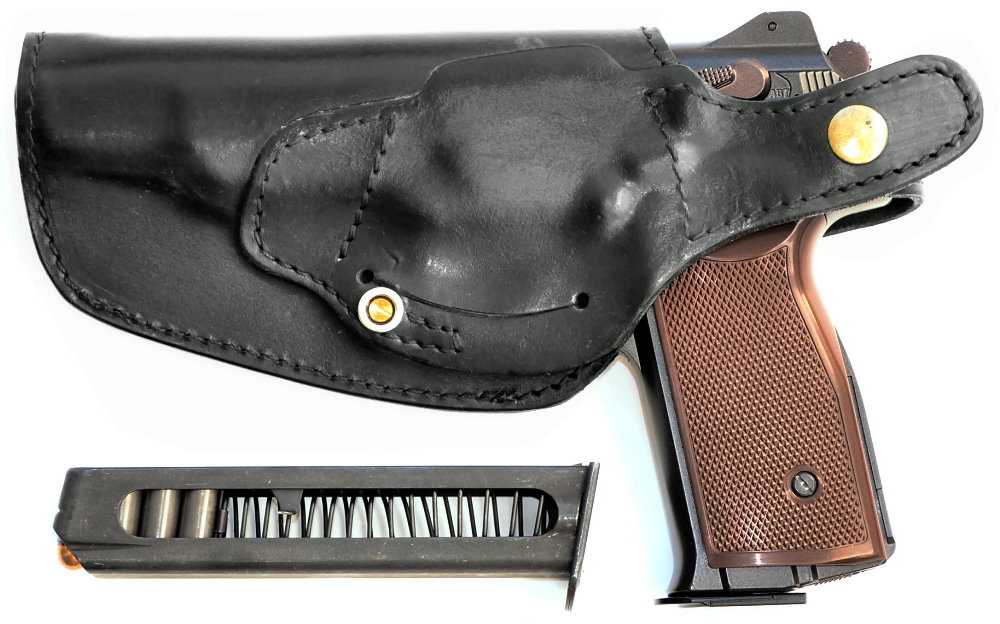 Lederholster für Stechkin APS Pistole & Gletcher