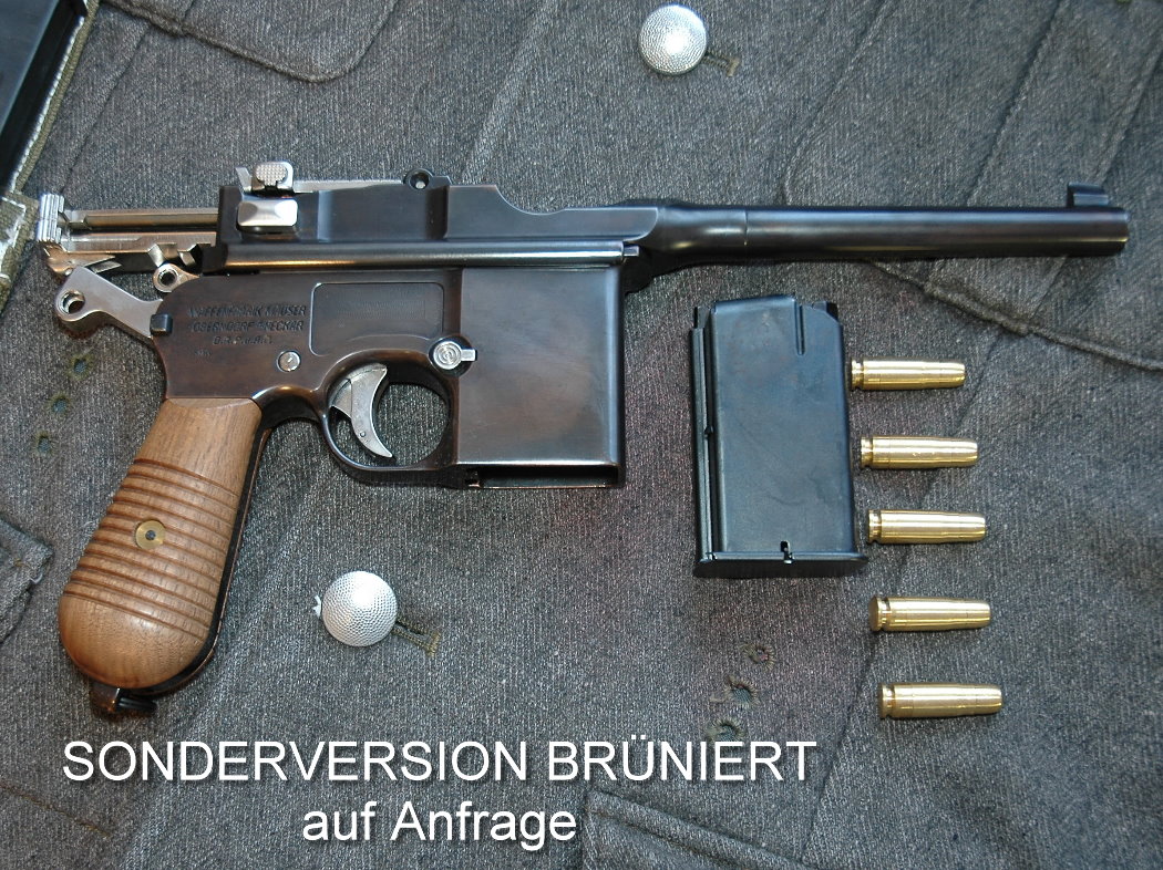 Mauser M712 Vollmetall Gold FireCaps Modelgun Marushin
