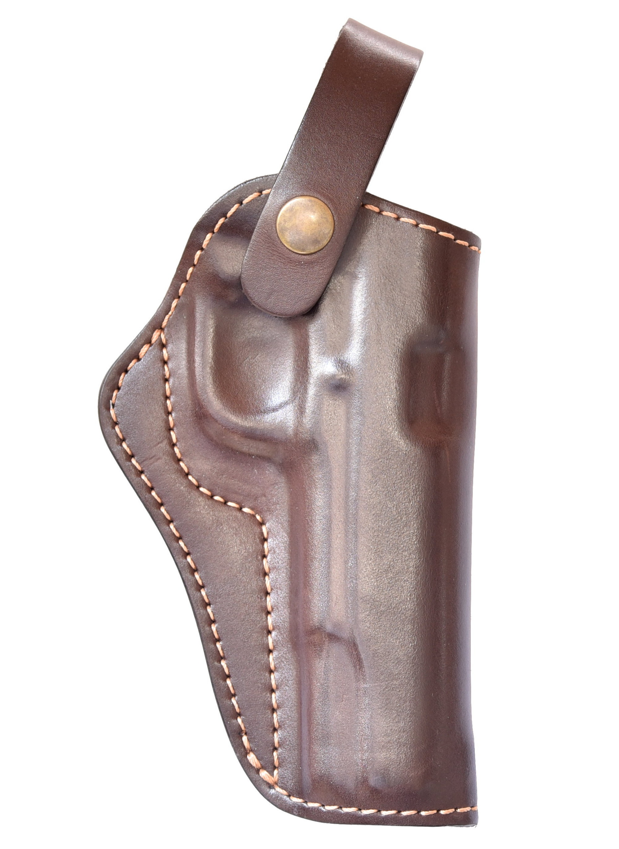 Belt Holster leather brown for Colt M 1911