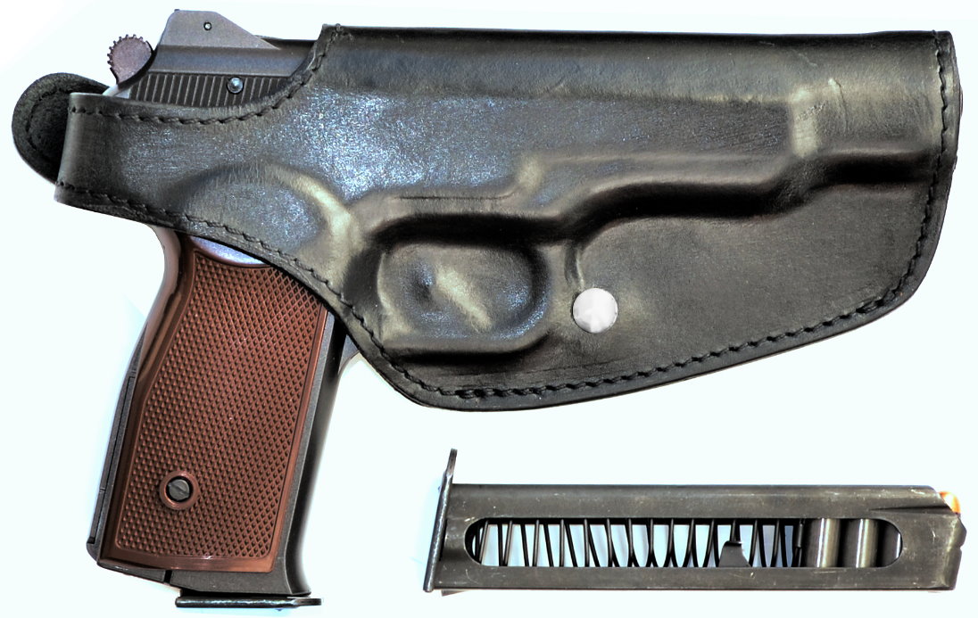 Lederholster für Stechkin APS Pistole & Gletcher