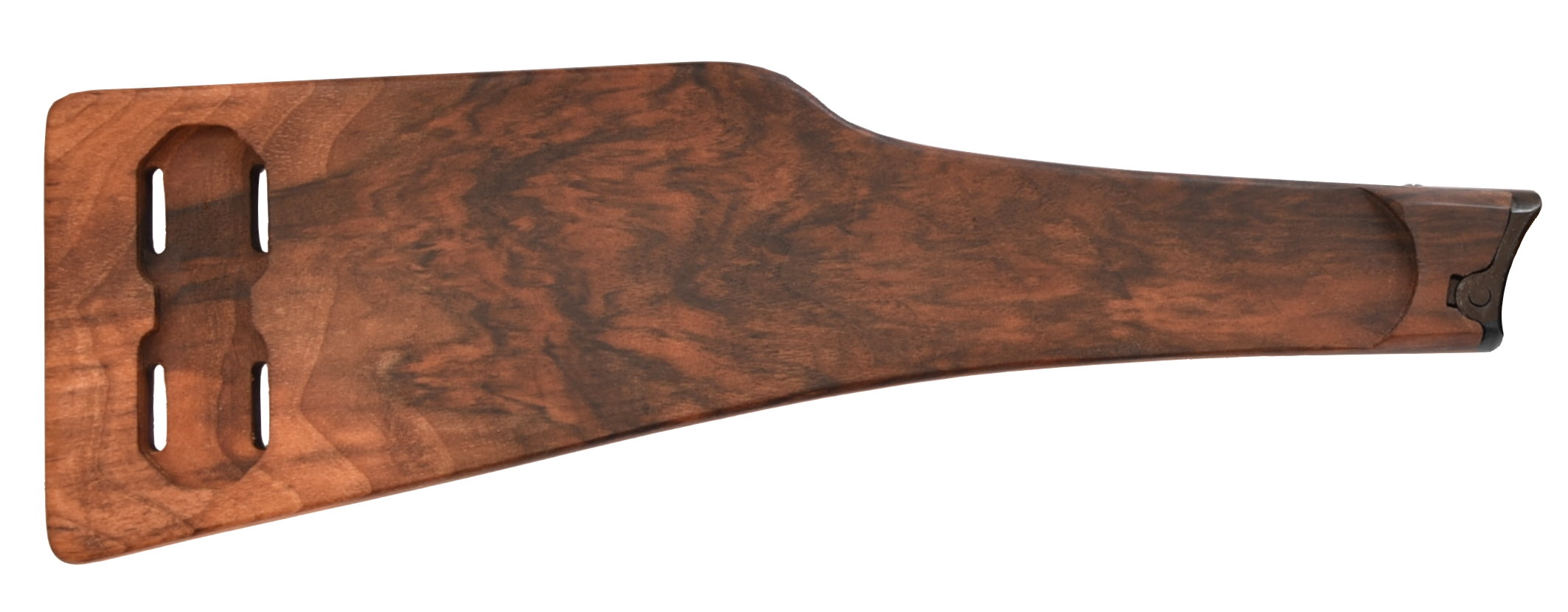 Walnut Shoulder Stock for pistol Luger P08