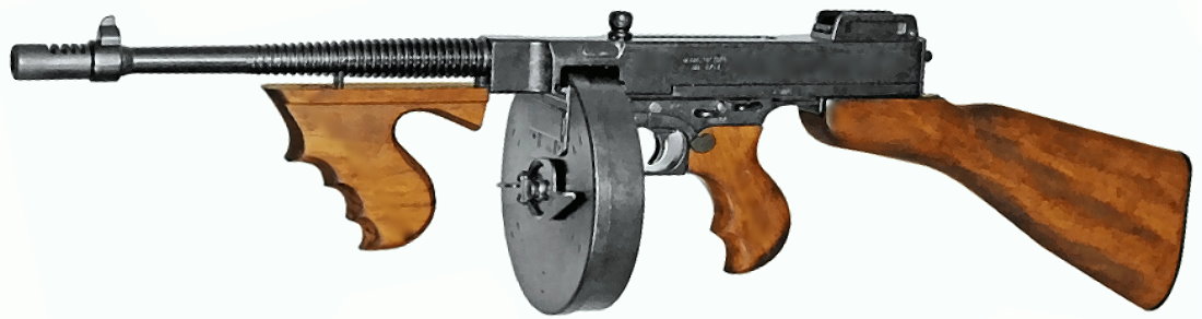 US Thompson M1928 Chicago model gun