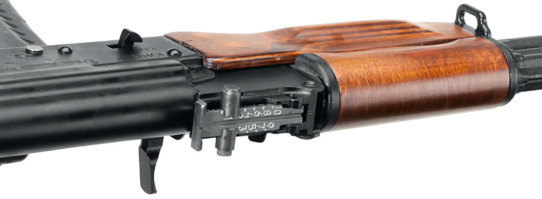 AK74MS CO2 4,5mm Yunker full steel+wood