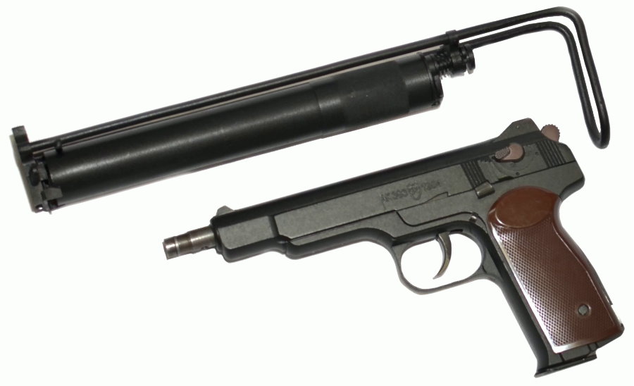 APS Stetschkin 6mm CO2 KGB Russian legend