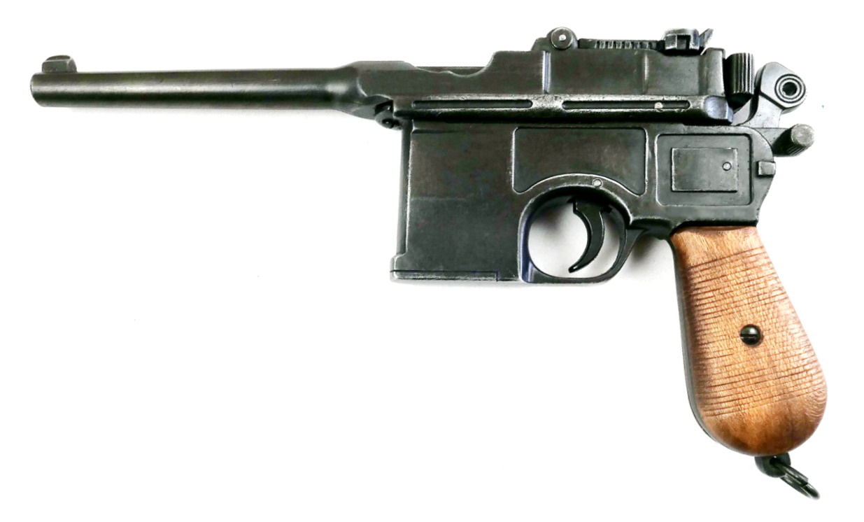 Pistol C96 Mauser Legend model gun Wooden Grip Battlefield