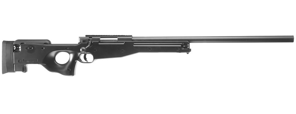 L96 MB-System Bolt Action black 6mm Air Rifle