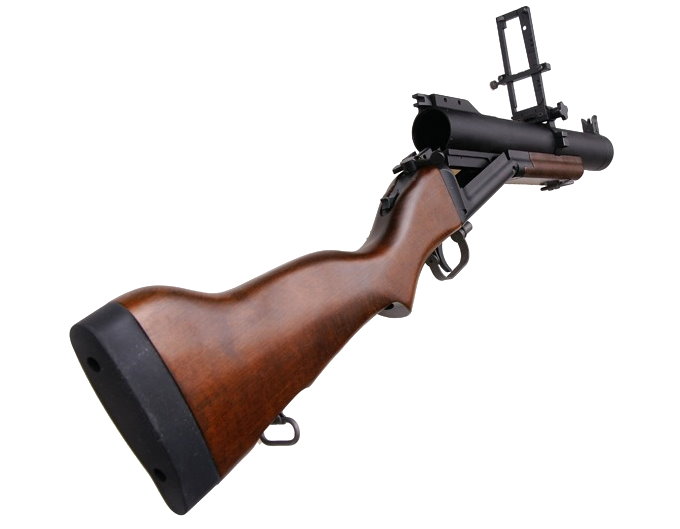 M79 CNC Modelgun Grenade Launcher with Airsoft function
