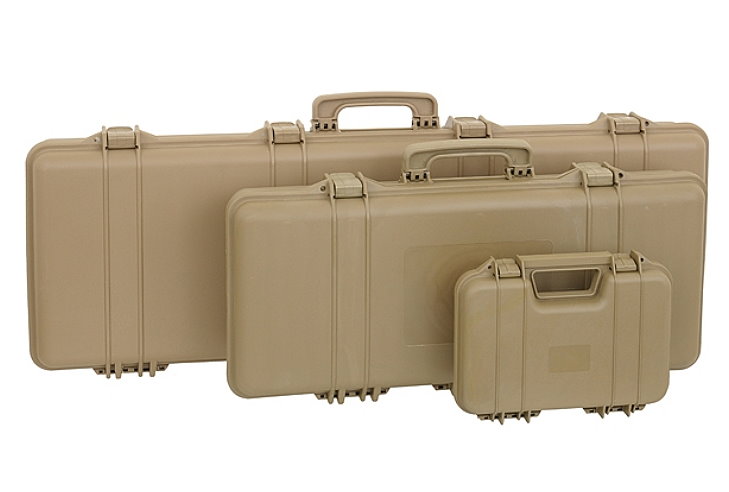 PRO-2 Heavy Duty Waffenkoffer 710cm TAN