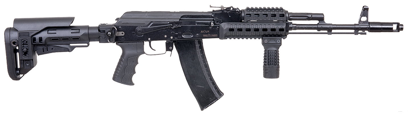 GERMANTAC Folding Stock tube LK black for AK74 SAIGA YUNKER