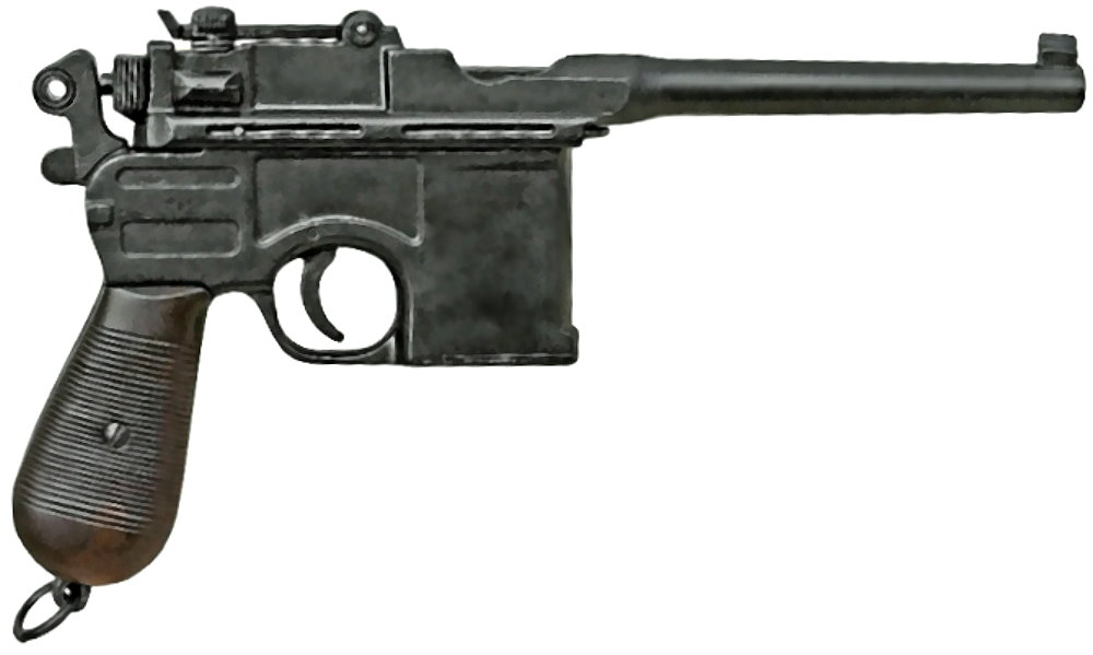 Pistol C96 Mauser Legend model gun