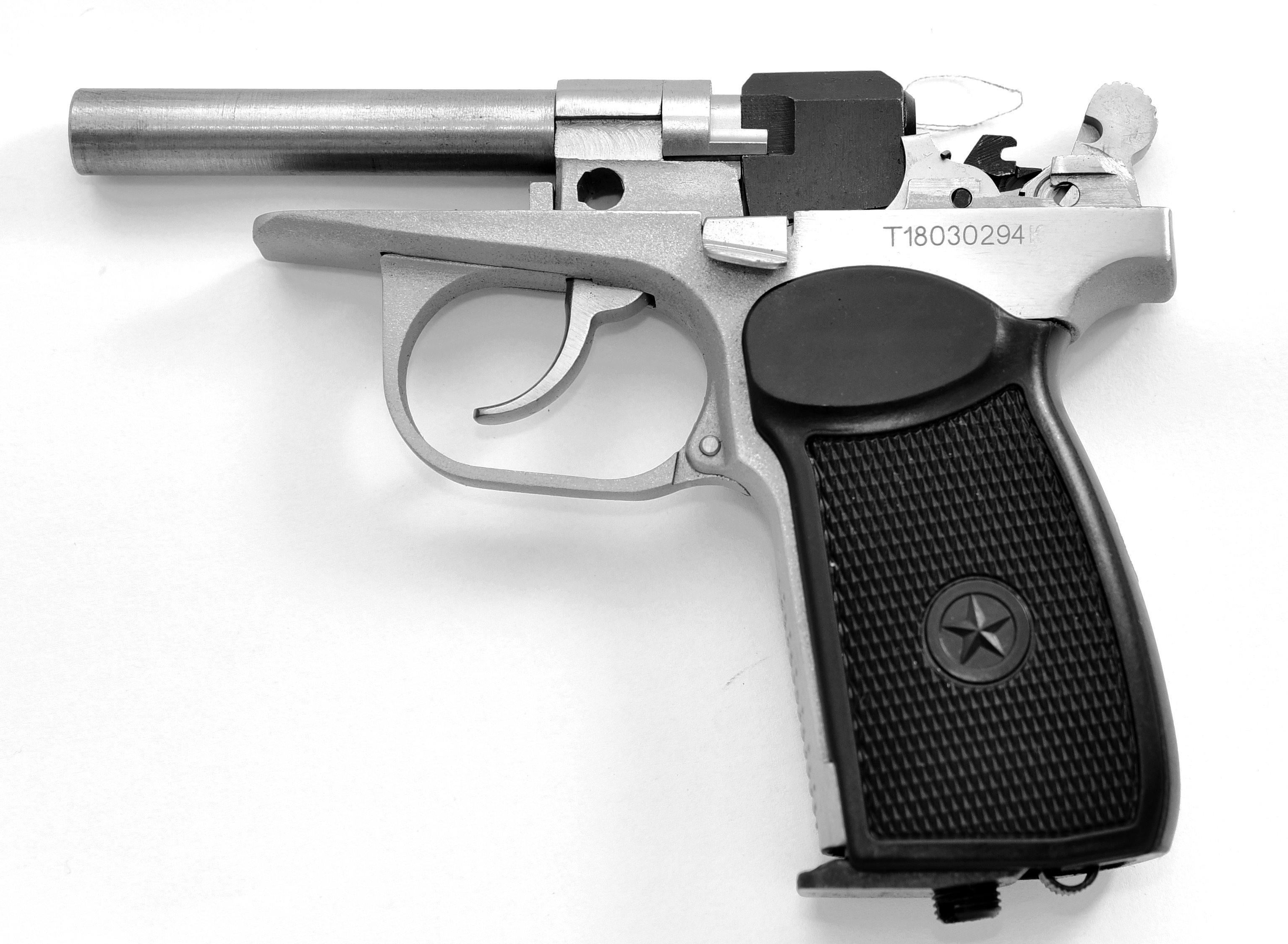 Baikal MP654K-5.2 Series 88 GEN5.2 CNC Makarov 4,5mm CO2 Airgun Pistol