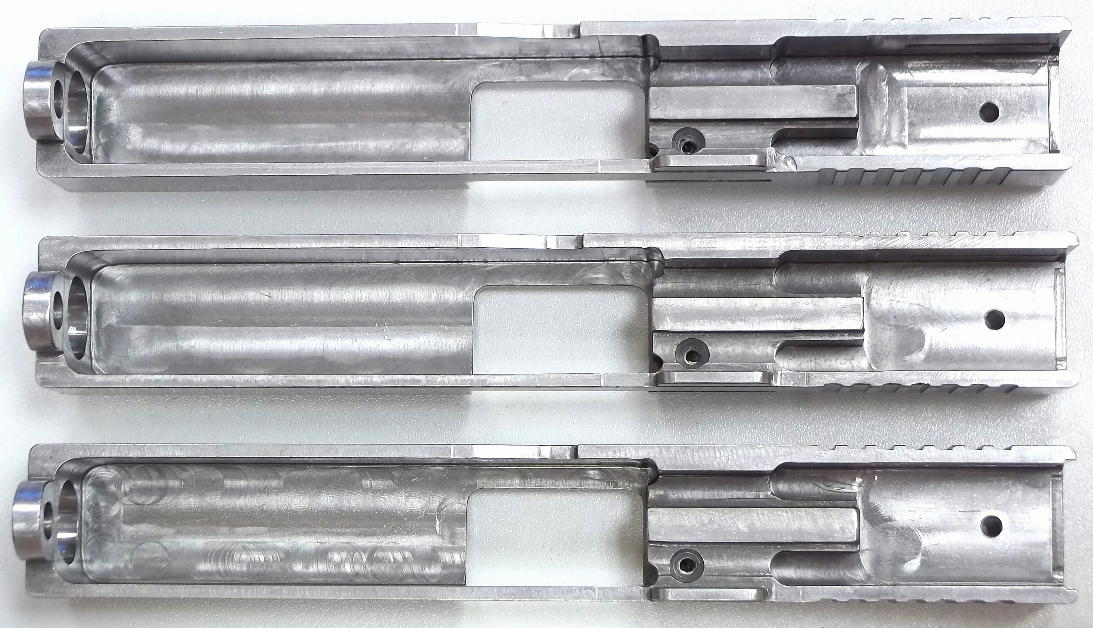 STEEL CNC Slide for BG17 GEN2.6 9mm P.A.K.