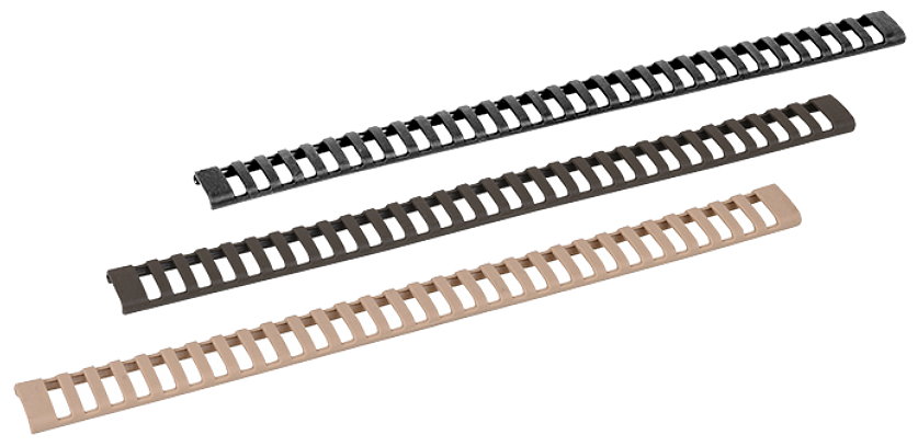 GERMANTAC LADDER RAIL COVER black for Picatinny rails