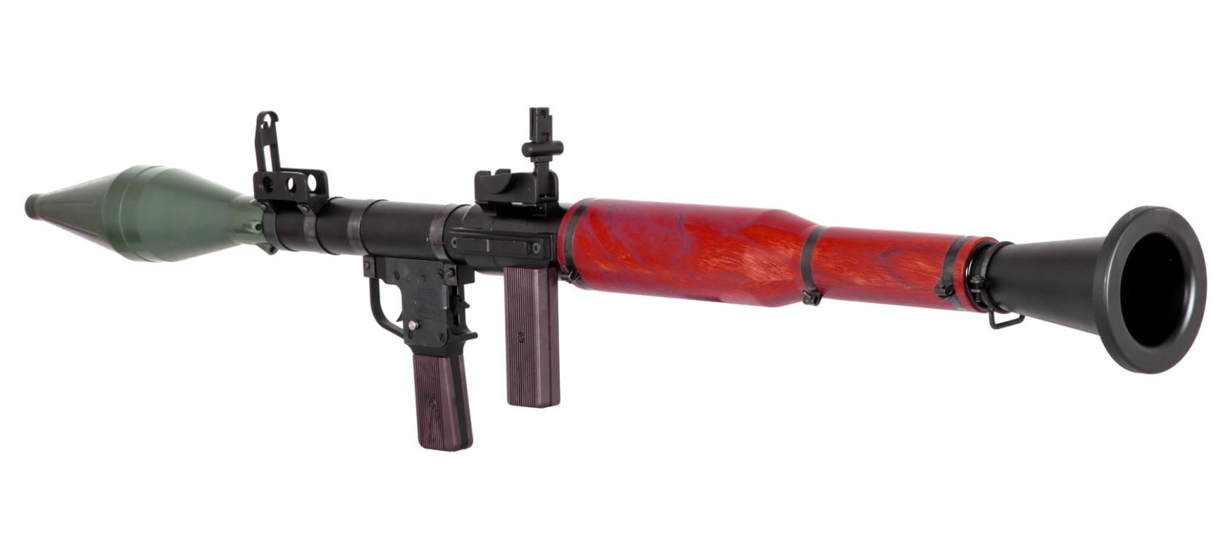 RPG7 Propelled Grenade Launcher Airsoft Wooden Handguart