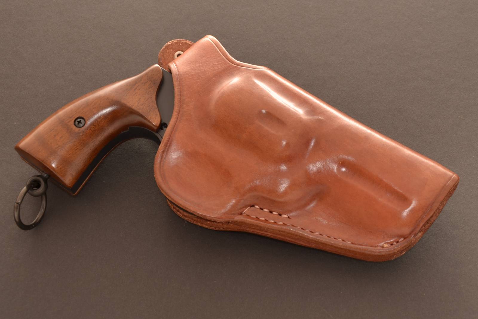 Holster leather for 3'' STEEL COP & DOG Revolvers
