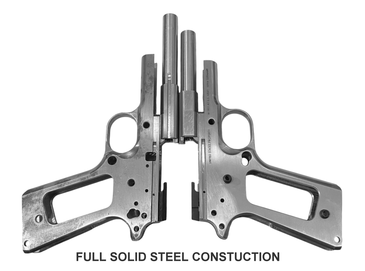 M1911 A1 U.S. ARMY COMMANDER  4.25’’ Barrel,  9MM PAK BLANK