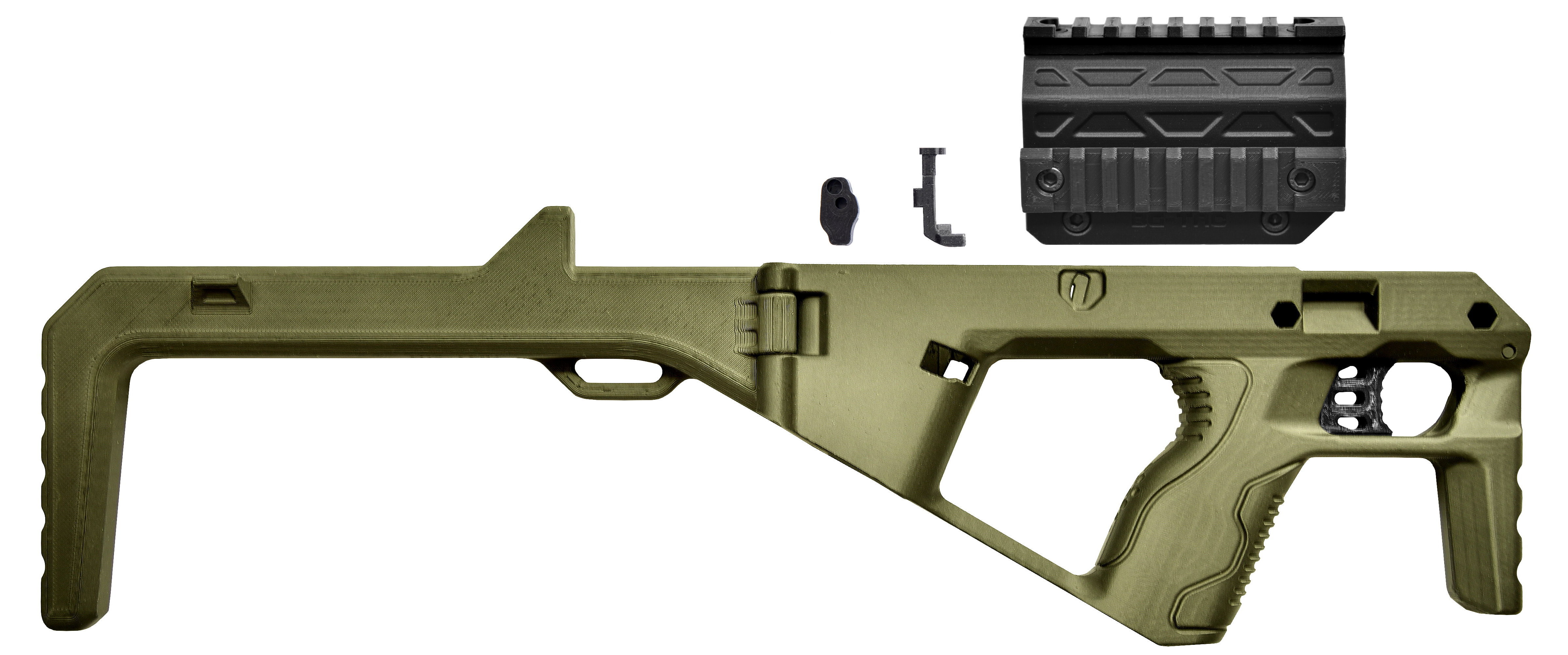 BGSW TAC BULLPUP Kit OD for STEEL WOLF &  BG17 & BG26 & GAP & MiniGAP