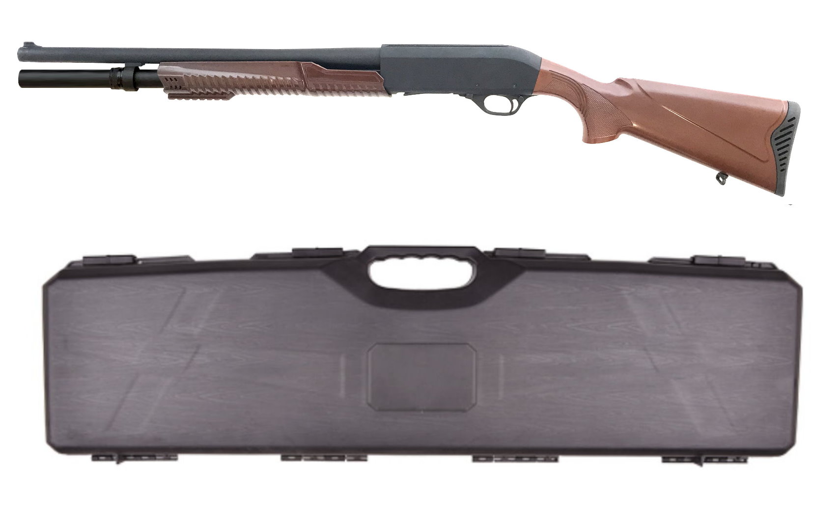 STEEL DEFENDER .68 CO2 Paintball & Home Defense 7-RD + CASE