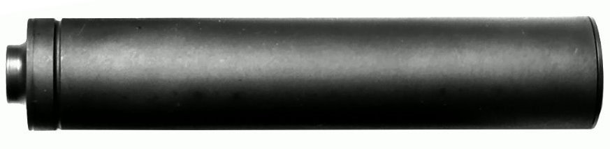 Schalldämpfer aus Stahl für Luftdruckwaffen