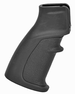 GERMANTAC Grip in black for AR15 / AR-15" overmolded