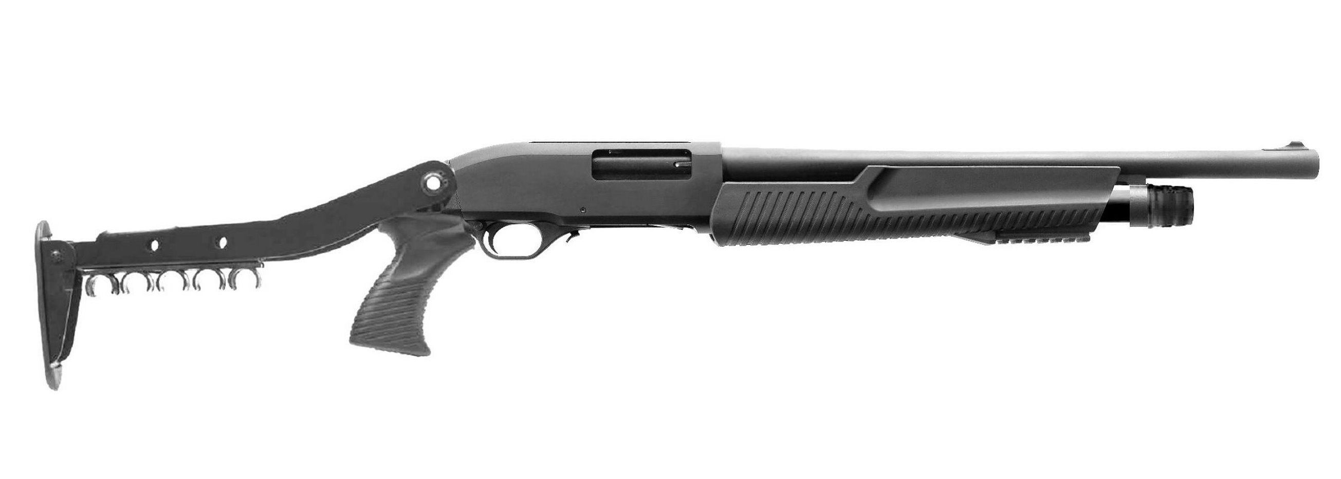 STEEL DEFENDER .68 CO2 Paintball & Home Defense POLICE 870-TAC